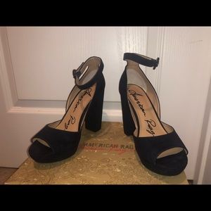 American Rag Navy Blue Heels